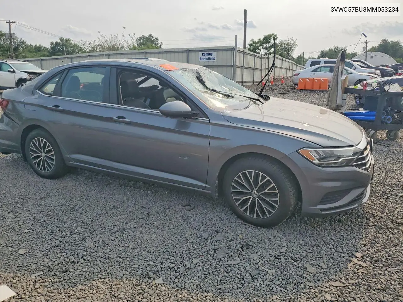 2021 Volkswagen Jetta S VIN: 3VWC57BU3MM053234 Lot: 60927776