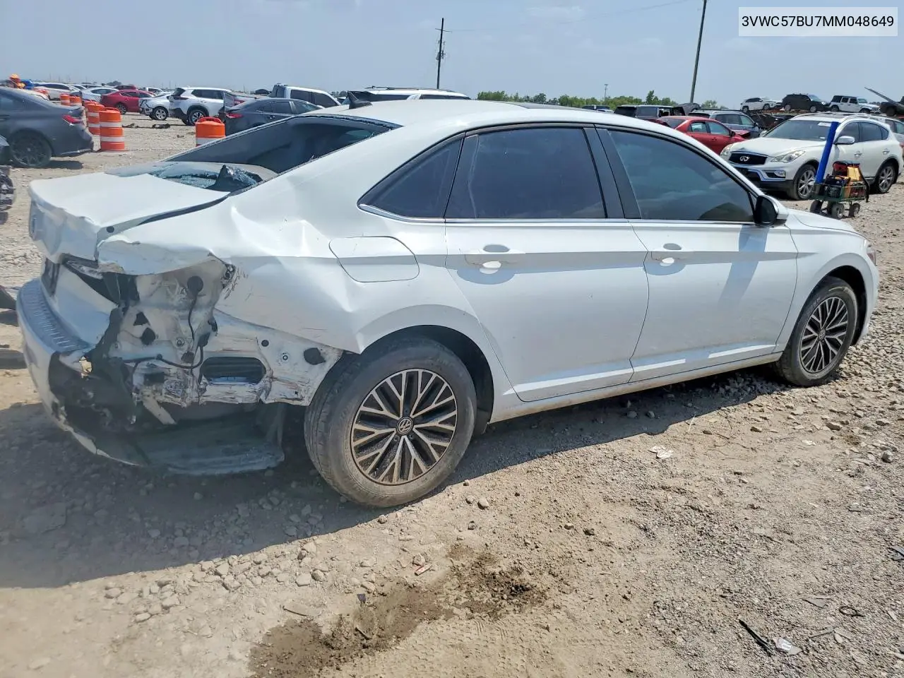 2021 Volkswagen Jetta S VIN: 3VWC57BU7MM048649 Lot: 61067496