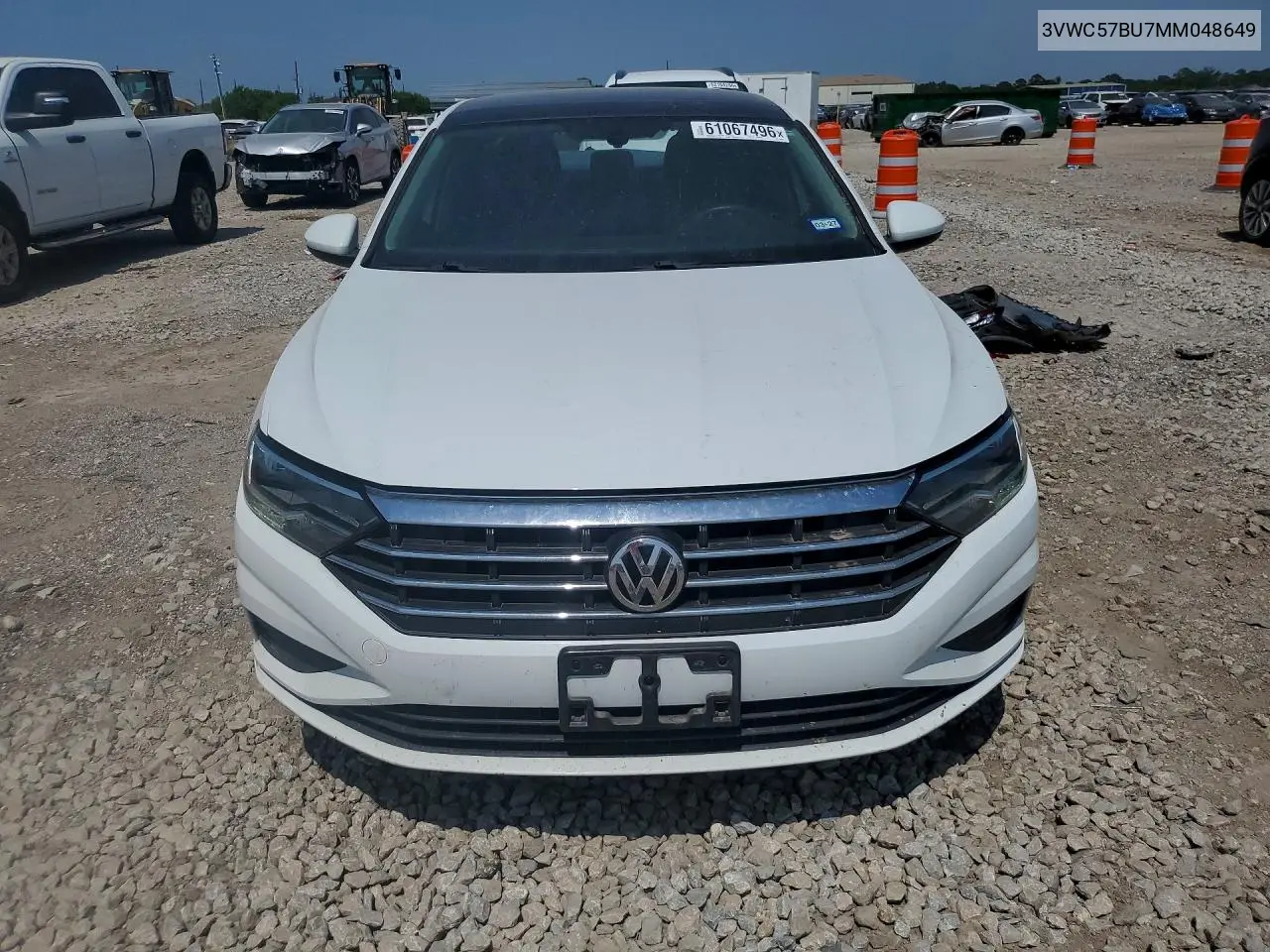 2021 Volkswagen Jetta S VIN: 3VWC57BU7MM048649 Lot: 61067496