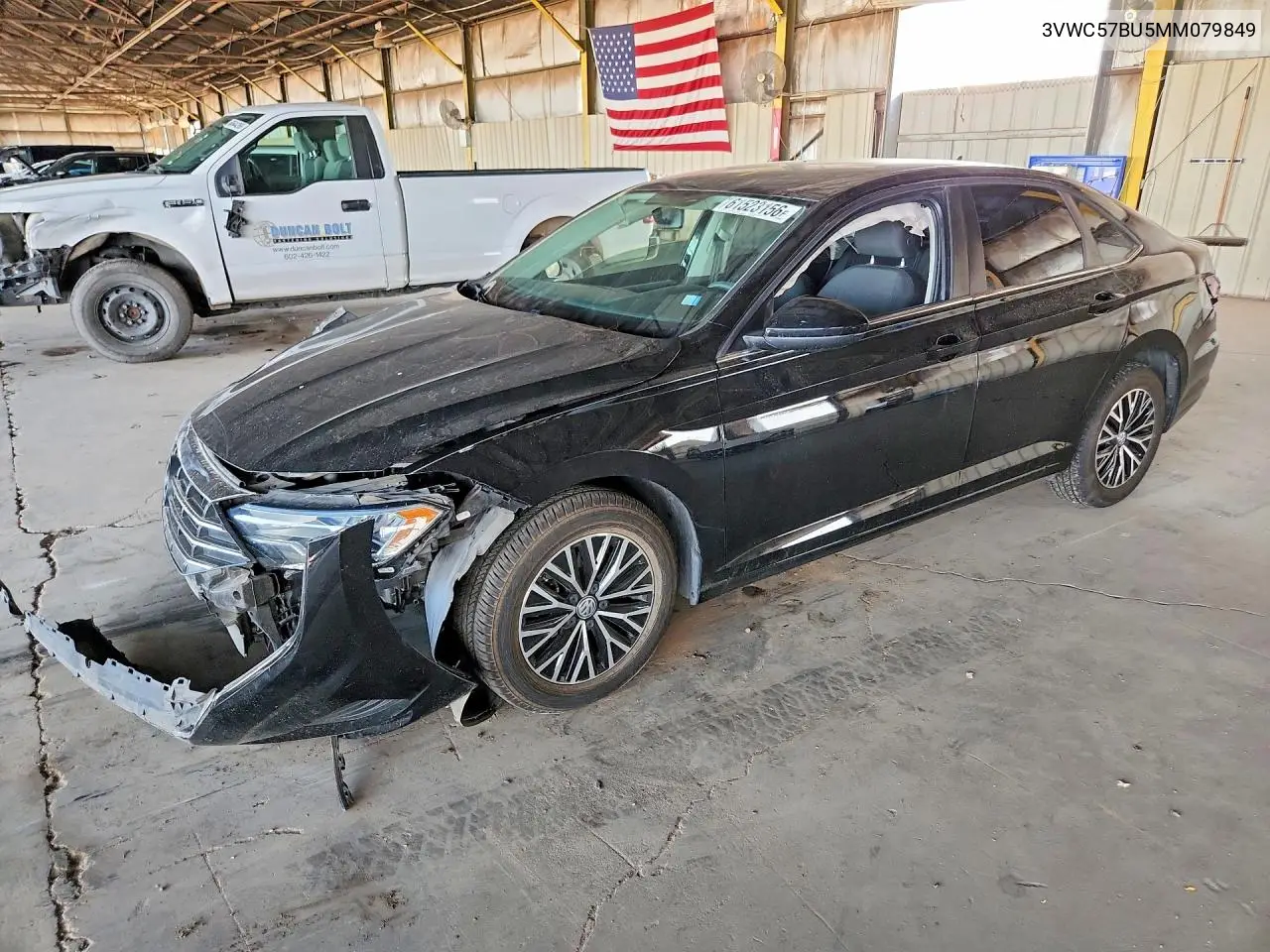 2021 Volkswagen Jetta S VIN: 3VWC57BU5MM079849 Lot: 61523156