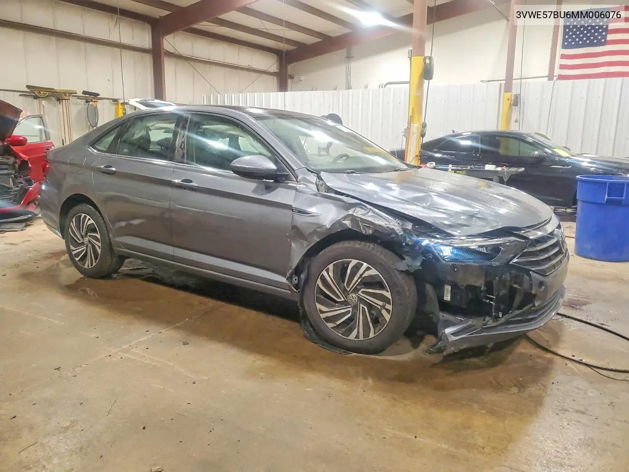2021 Volkswagen Jetta Sel VIN: 3VWE57BU6MM006076 Lot: 61765676