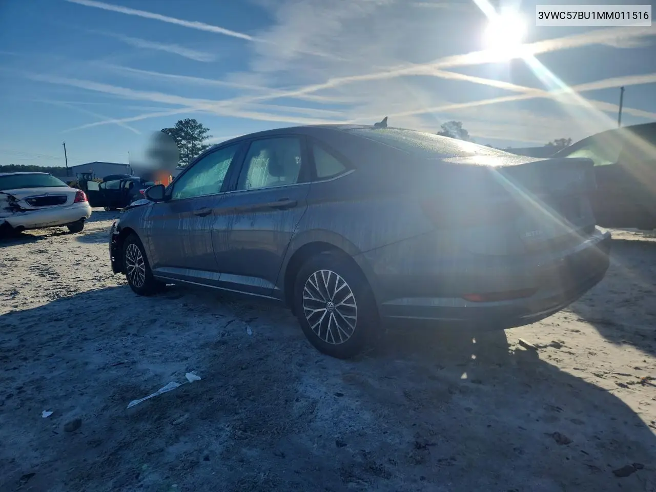 3VWC57BU1MM011516 2021 Volkswagen Jetta S