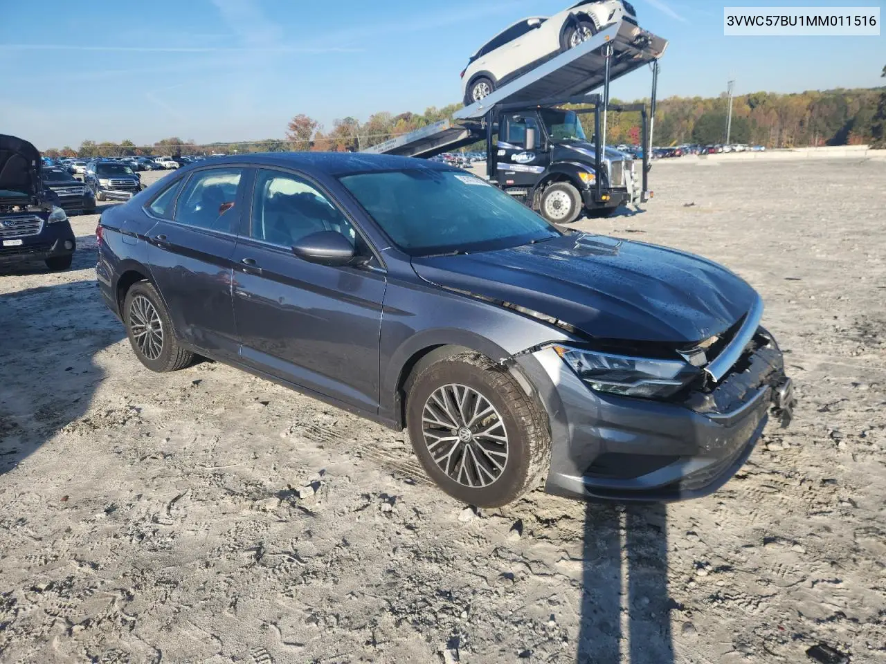 3VWC57BU1MM011516 2021 Volkswagen Jetta S