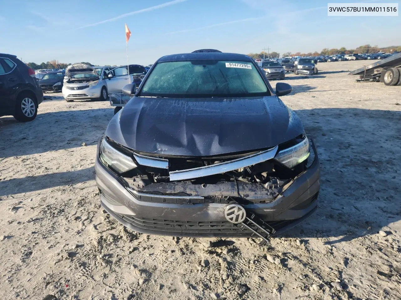 3VWC57BU1MM011516 2021 Volkswagen Jetta S