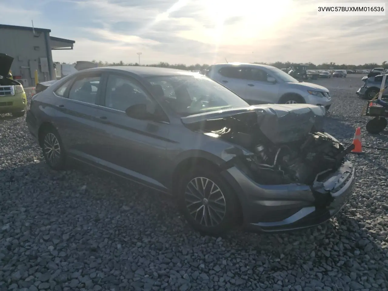 3VWC57BUXMM016536 2021 Volkswagen Jetta S