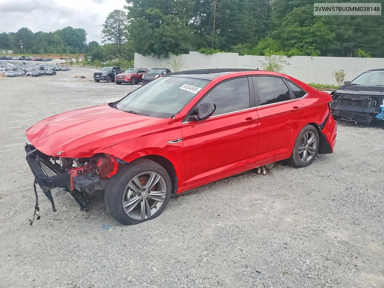 3VWN57BU0MM038148 2021 Volkswagen Jetta