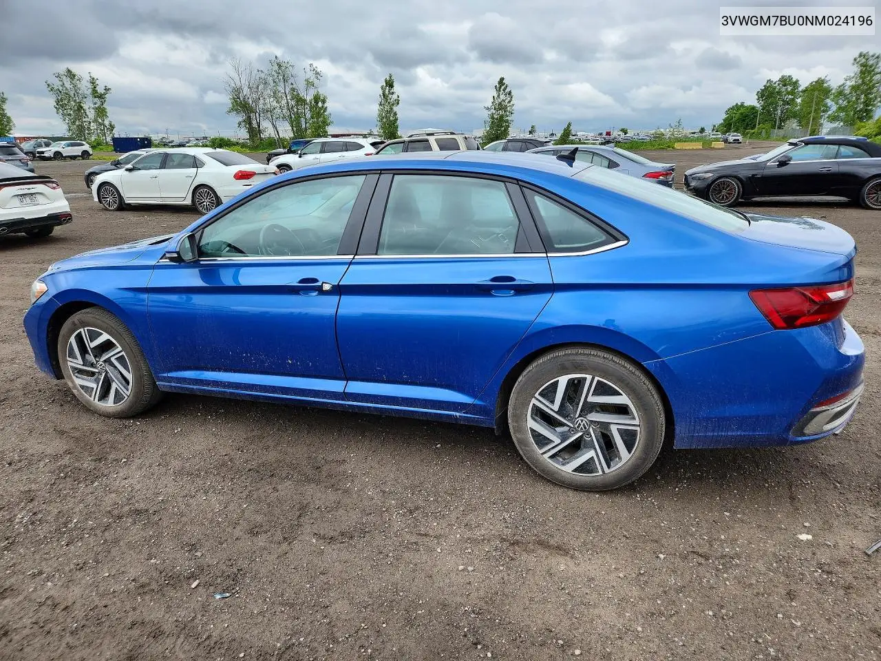 2022 Volkswagen Jetta Sel VIN: 3VWGM7BU0NM024196 Lot: 58796086