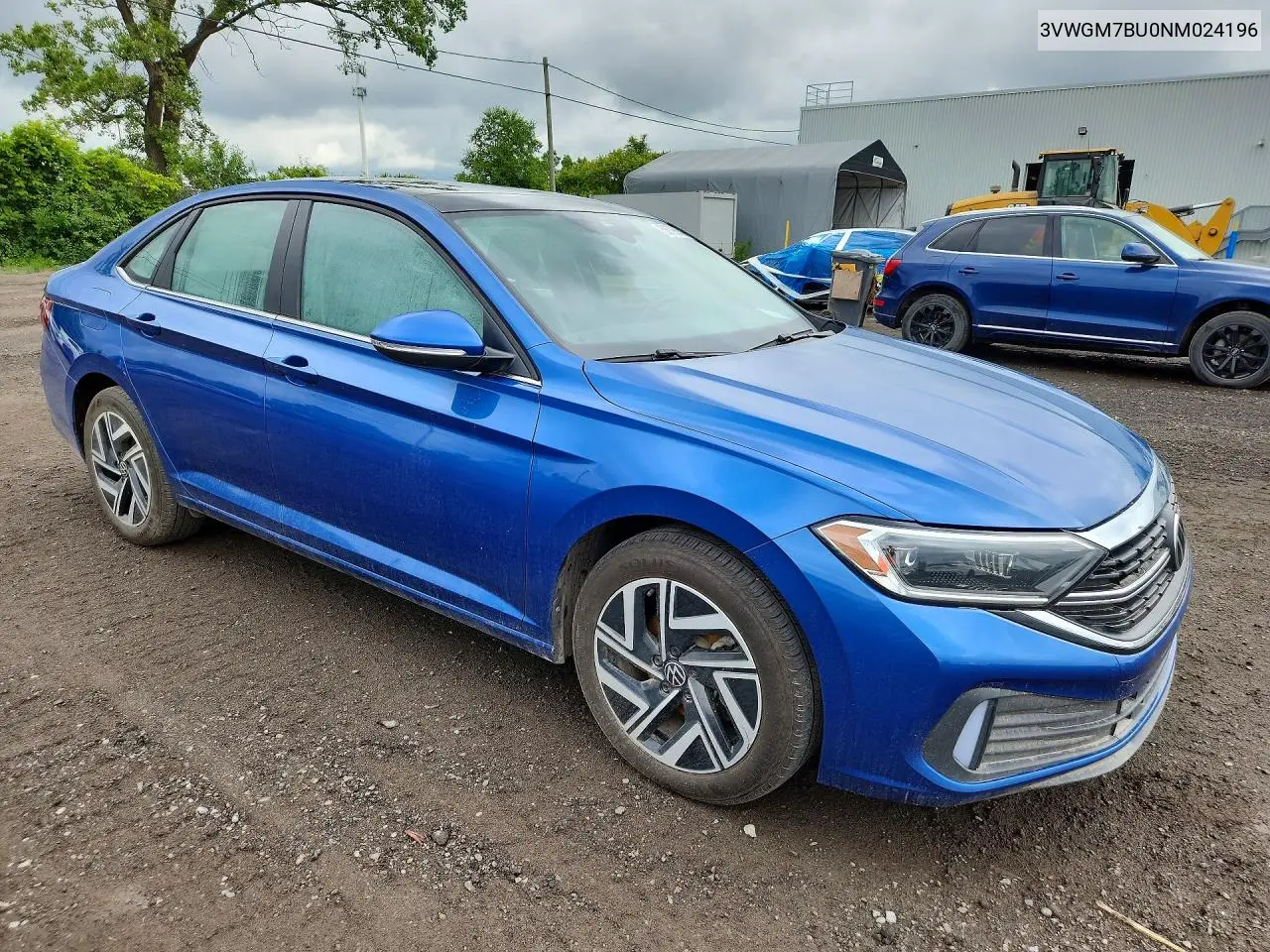 2022 Volkswagen Jetta Sel VIN: 3VWGM7BU0NM024196 Lot: 58796086