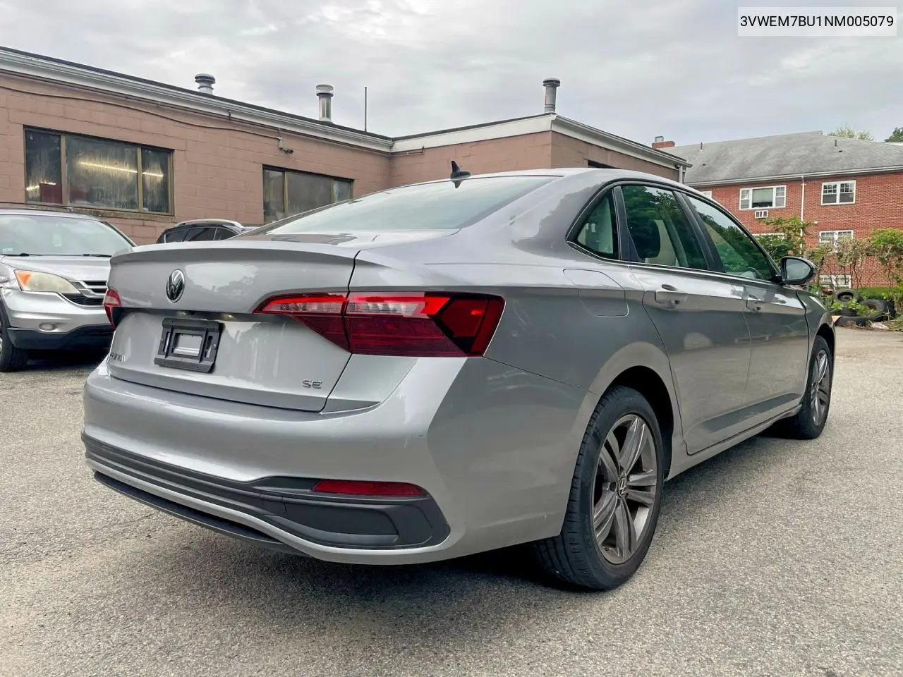 2022 Volkswagen Jetta Se VIN: 3VWEM7BU1NM005079 Lot: 62354956