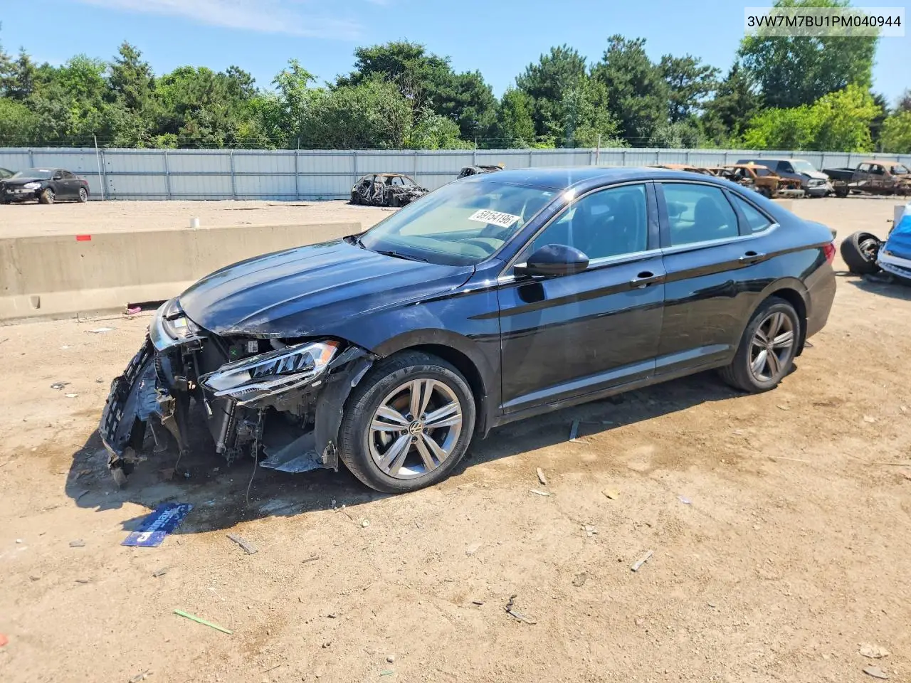 2023 Volkswagen Jetta Se VIN: 3VW7M7BU1PM040944 Lot: 59154196