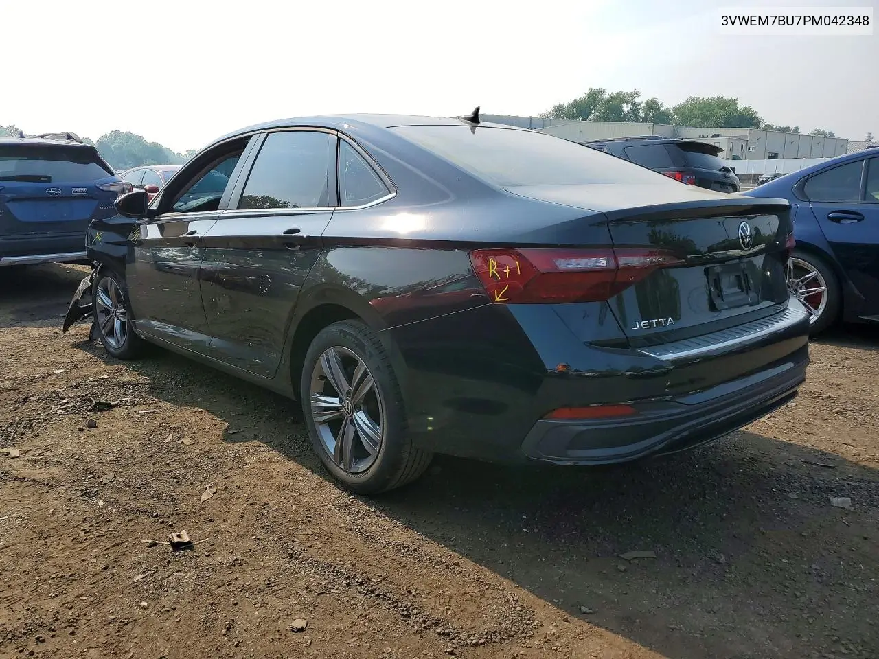 2023 Volkswagen Jetta Se VIN: 3VWEM7BU7PM042348 Lot: 60923126