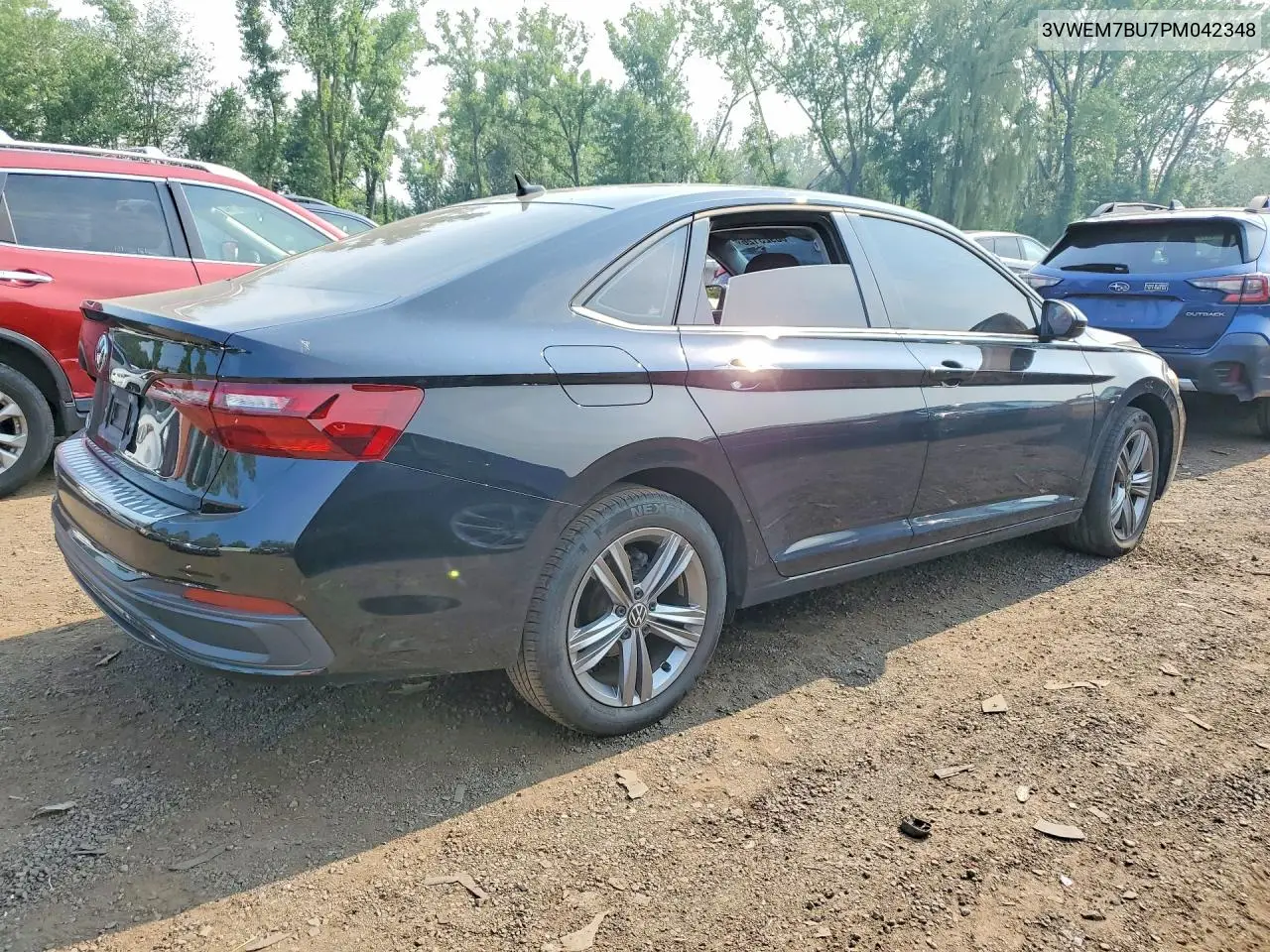 2023 Volkswagen Jetta Se VIN: 3VWEM7BU7PM042348 Lot: 60923126