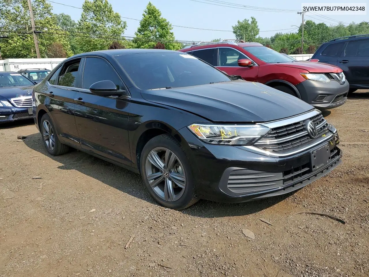2023 Volkswagen Jetta Se VIN: 3VWEM7BU7PM042348 Lot: 60923126