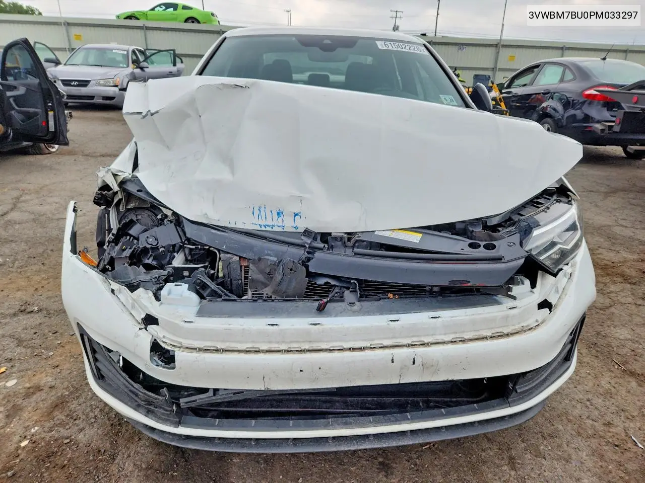 2023 Volkswagen Jetta Sport VIN: 3VWBM7BU0PM033297 Lot: 61502226