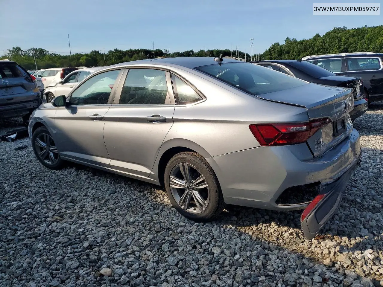 2023 Volkswagen Jetta Se VIN: 3VW7M7BUXPM059797 Lot: 61707776