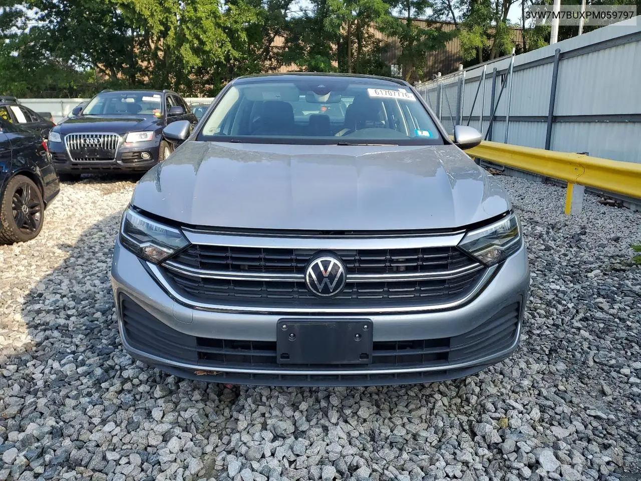 2023 Volkswagen Jetta Se VIN: 3VW7M7BUXPM059797 Lot: 61707776