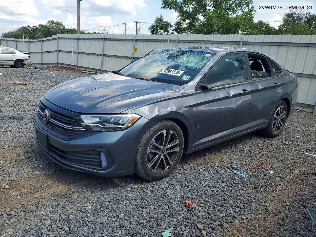 2023 Volkswagen Jetta Sport VIN: 3VWBM7BU1PM018131 Lot: 62097606