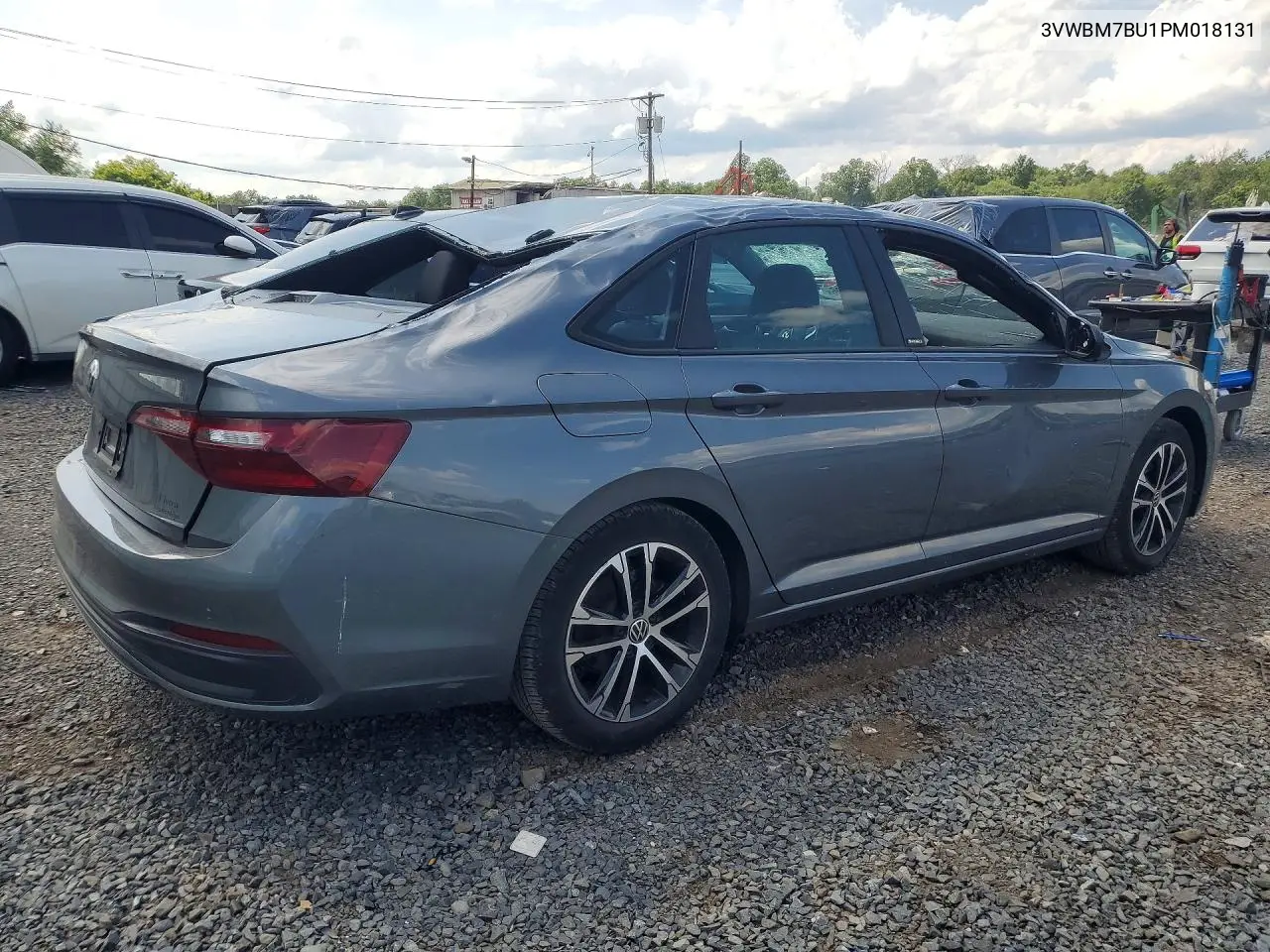 2023 Volkswagen Jetta Sport VIN: 3VWBM7BU1PM018131 Lot: 62097606
