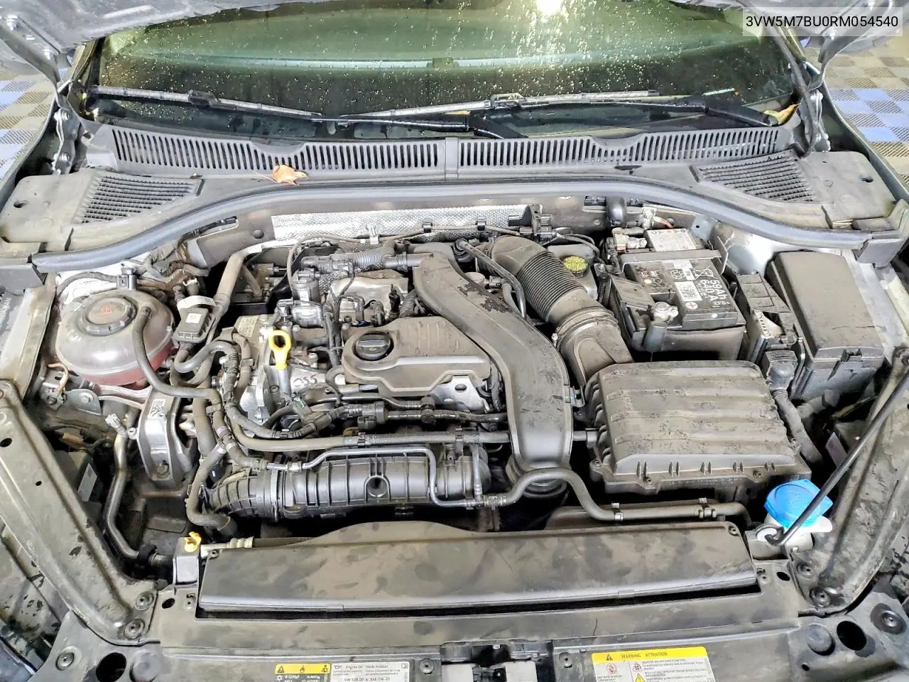 2024 Volkswagen Jetta S VIN: 3VW5M7BU0RM054540 Lot: 59736626