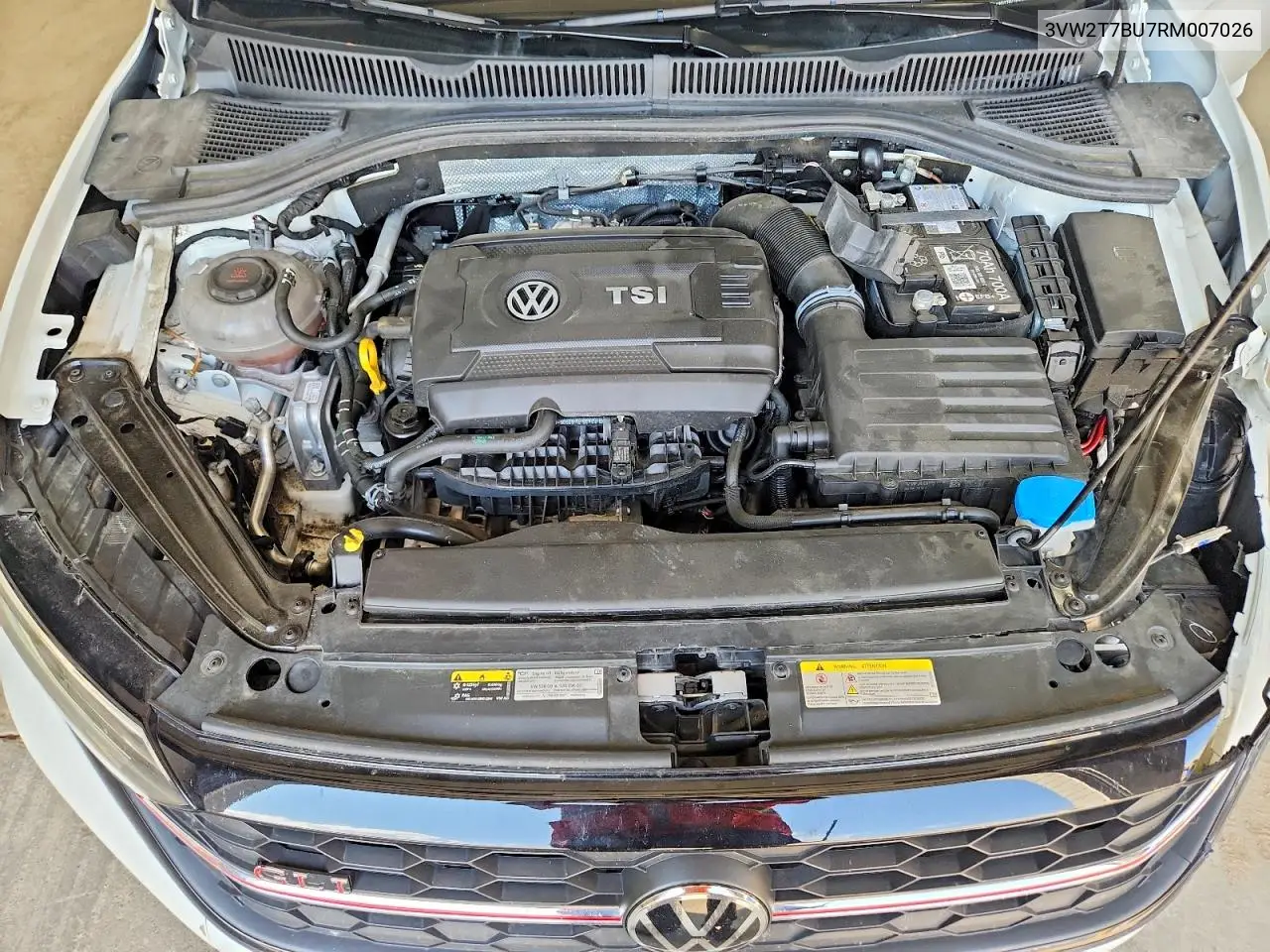 2024 Volkswagen Jetta Gli Autobahn VIN: 3VW2T7BU7RM007026 Lot: 61725466