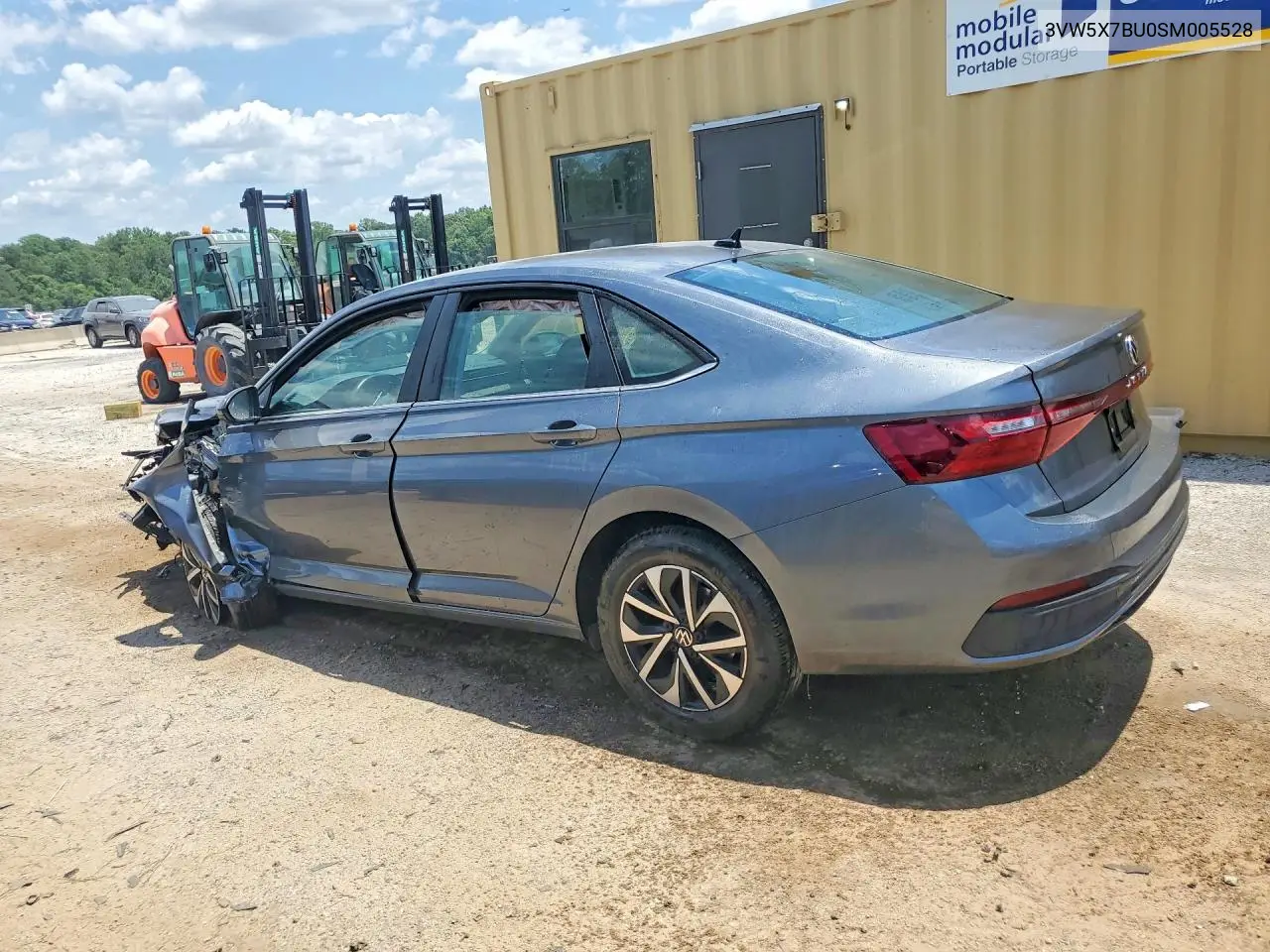2025 Volkswagen Jetta S VIN: 3VW5X7BU0SM005528 Lot: 58718106