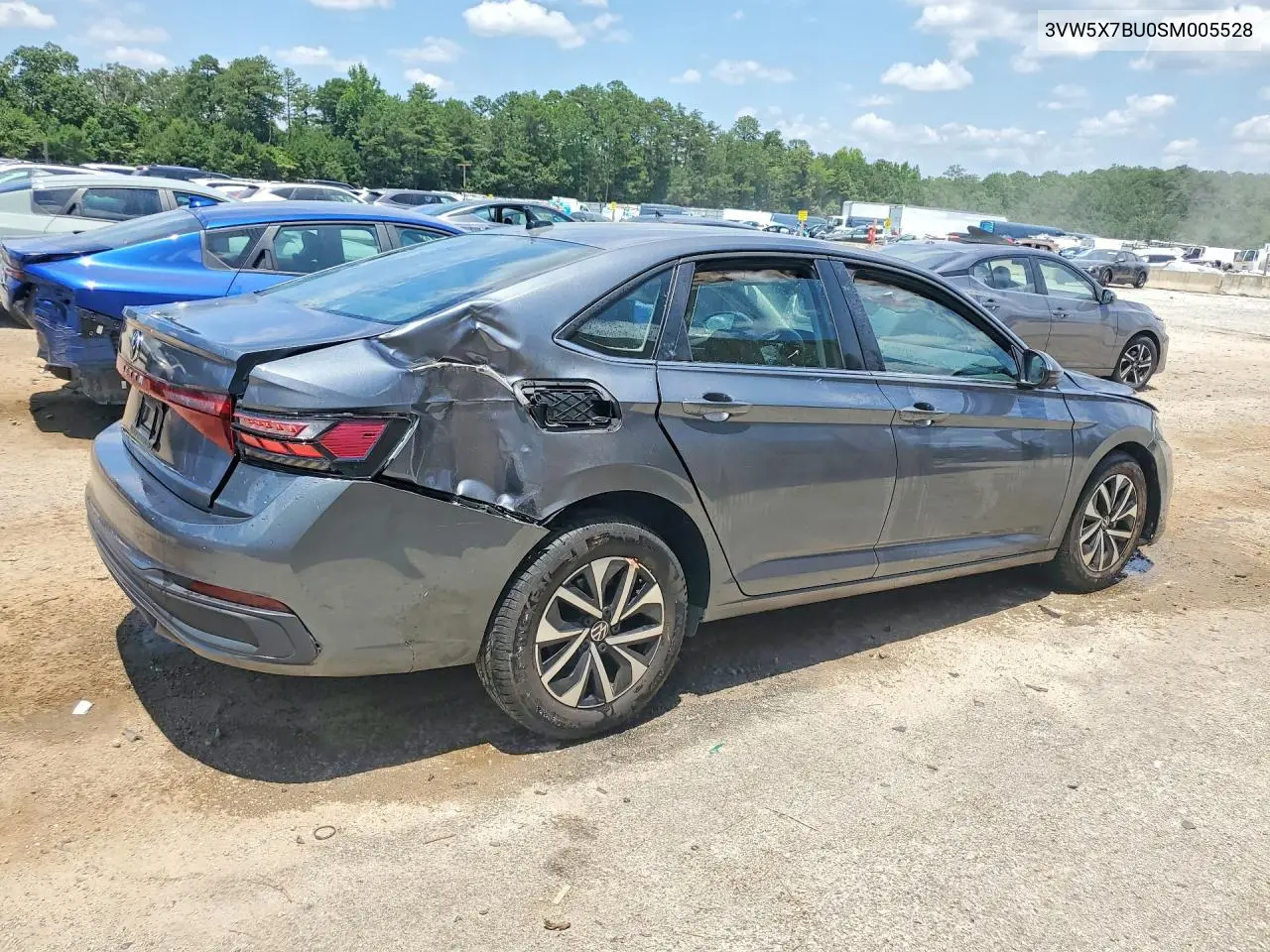 2025 Volkswagen Jetta S VIN: 3VW5X7BU0SM005528 Lot: 58718106