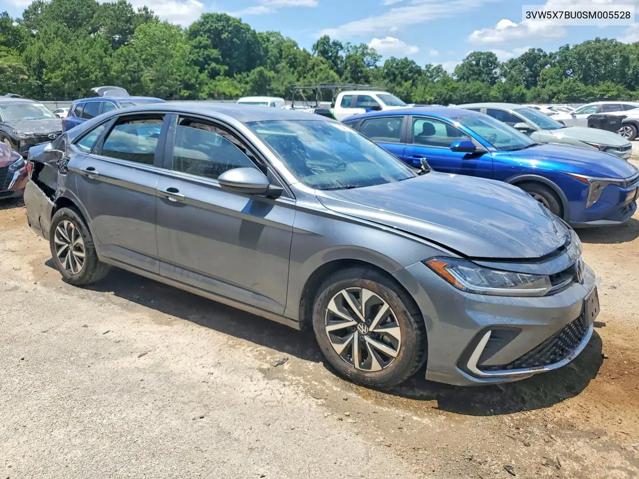 2025 Volkswagen Jetta S VIN: 3VW5X7BU0SM005528 Lot: 58718106