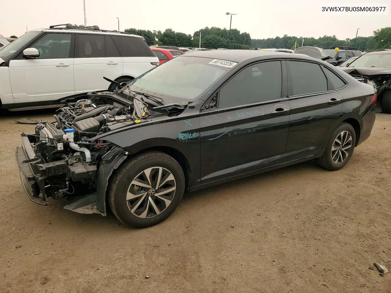 2025 Volkswagen Jetta S VIN: 3VW5X7BU0SM063977 Lot: 60743326