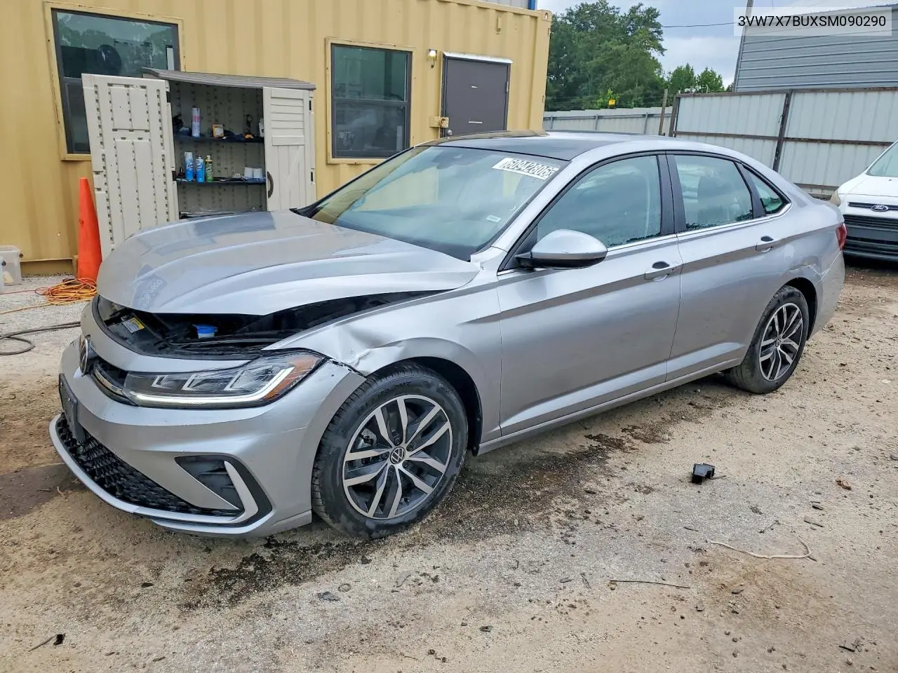 2025 Volkswagen Jetta Se VIN: 3VW7X7BUXSM090290 Lot: 60942806