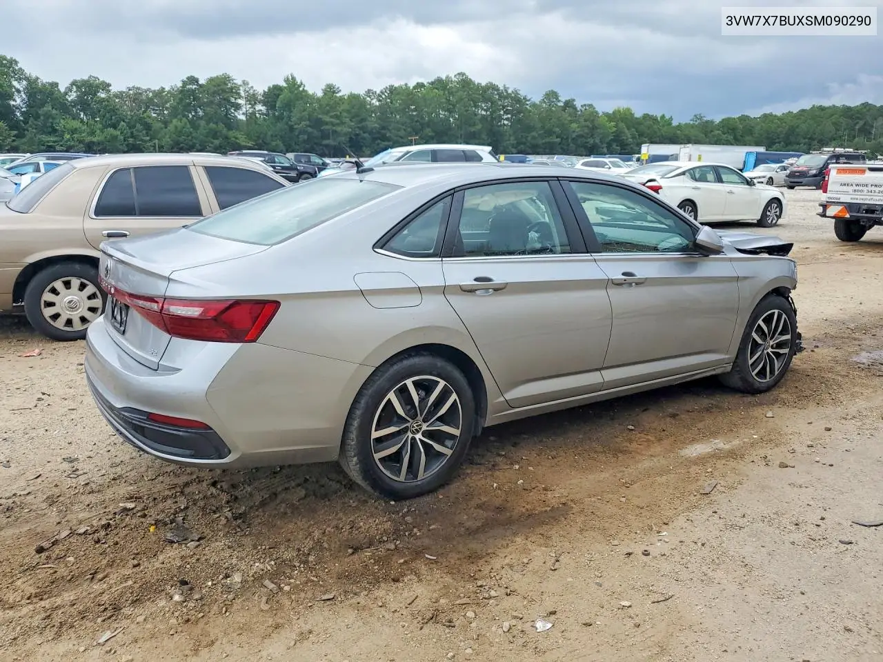 2025 Volkswagen Jetta Se VIN: 3VW7X7BUXSM090290 Lot: 60942806