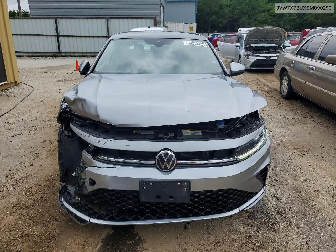 2025 Volkswagen Jetta Se VIN: 3VW7X7BUXSM090290 Lot: 60942806