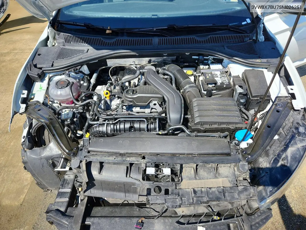 2025 Volkswagen Jetta Sport VIN: 3VWBX7BU7SM026251 Lot: 61661716