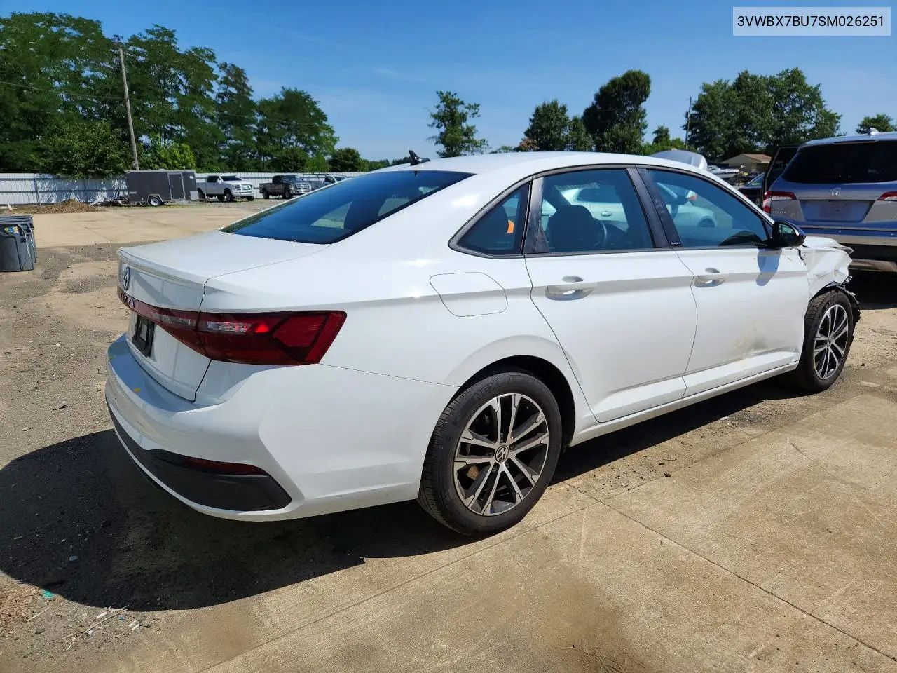 2025 Volkswagen Jetta Sport VIN: 3VWBX7BU7SM026251 Lot: 61661716
