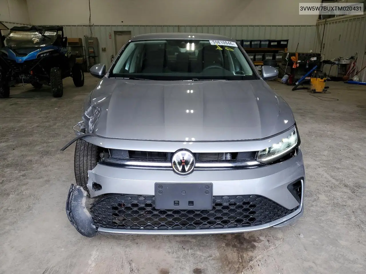 2026 Volkswagen Jetta S VIN: 3VW5W7BUXTM020431 Lot: 59810946