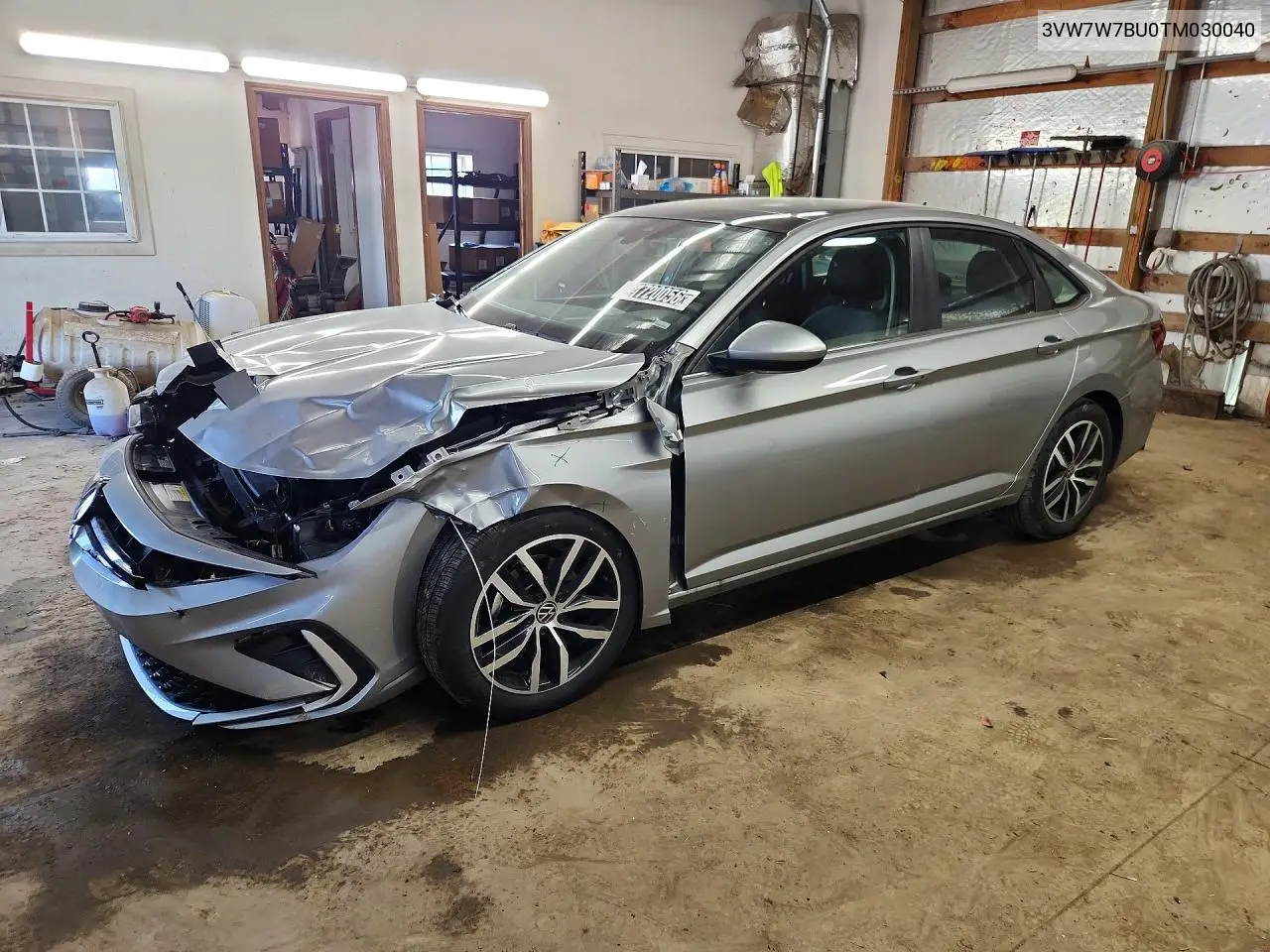 2026 Volkswagen Jetta Se VIN: 3VW7W7BU0TM030040 Lot: 61720056