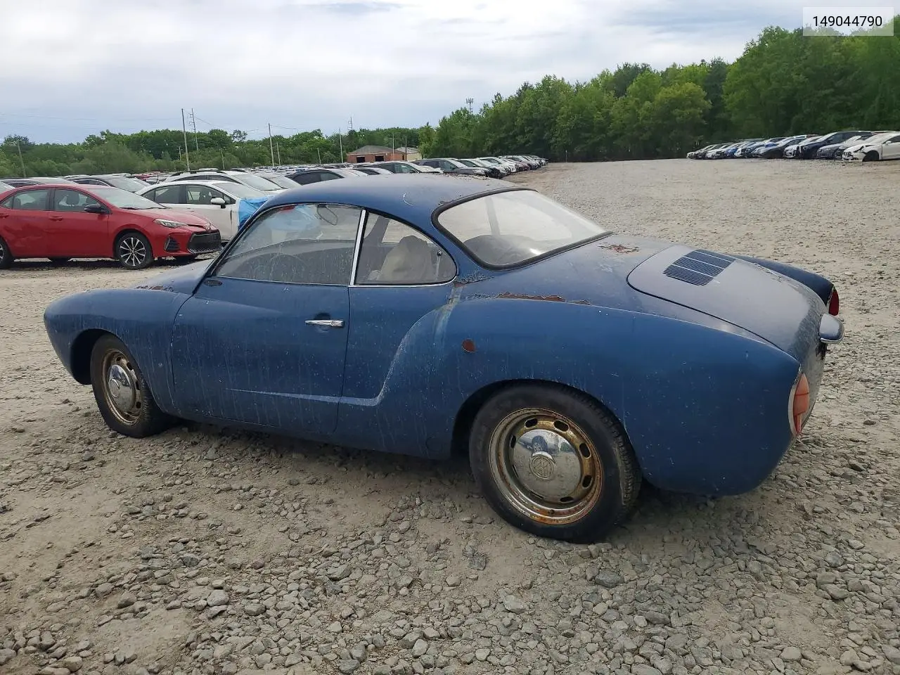 1969 Volkswagen Karmann Ghia VIN: 149044790 Lot: 54299176