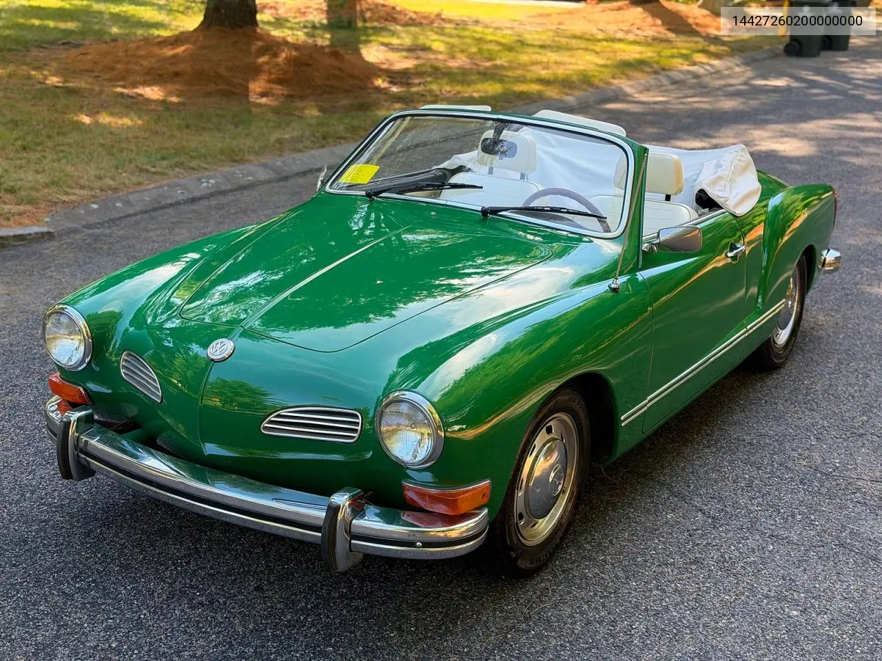 1974 Volkswagen Karmanghia VIN: 14427260200000000 Lot: 59977956