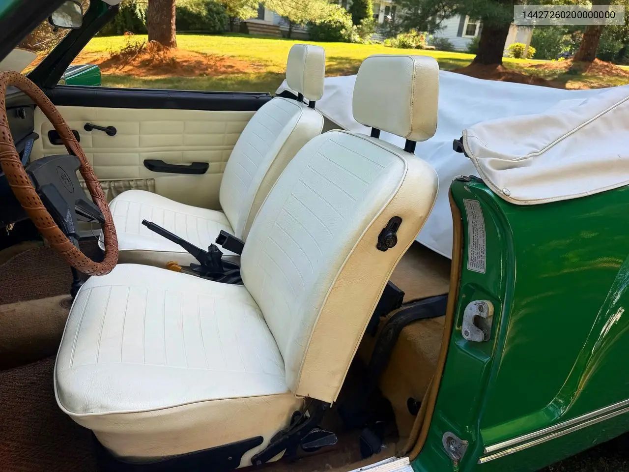 1974 Volkswagen Karmanghia VIN: 14427260200000000 Lot: 59977956