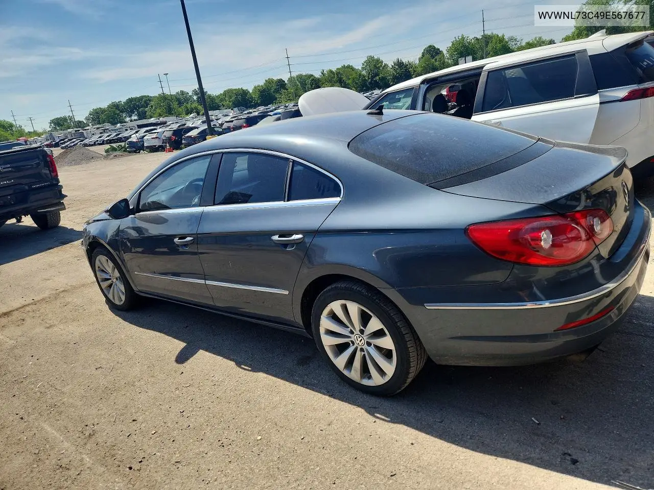 2009 Volkswagen Cc Sport VIN: WVWNL73C49E567677 Lot: 56148616
