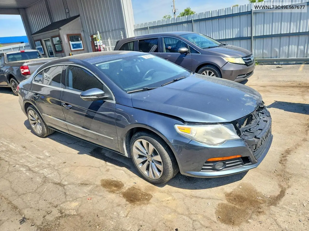 2009 Volkswagen Cc Sport VIN: WVWNL73C49E567677 Lot: 56148616
