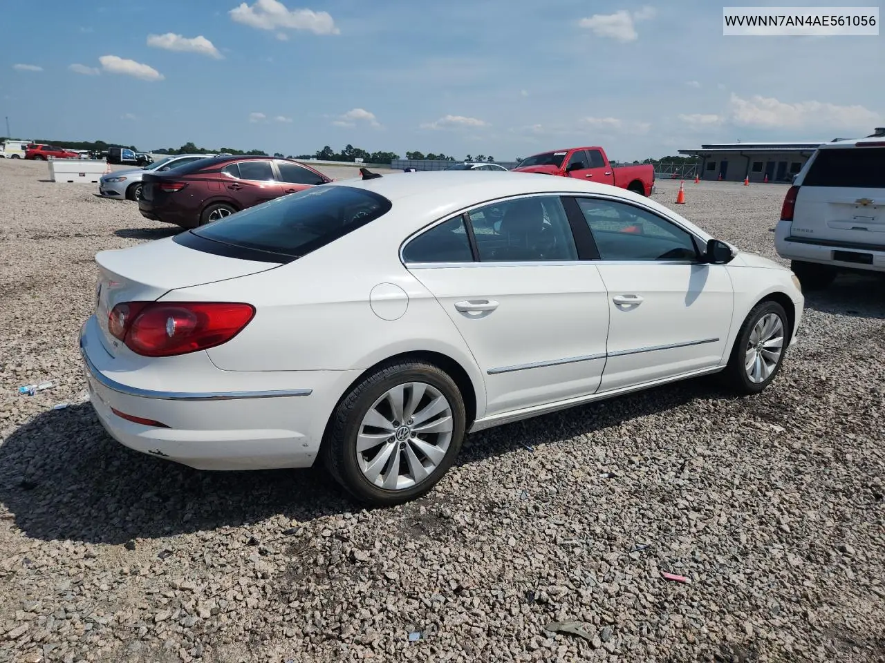 2010 Volkswagen Cc Sport VIN: WVWNN7AN4AE561056 Lot: 56679816