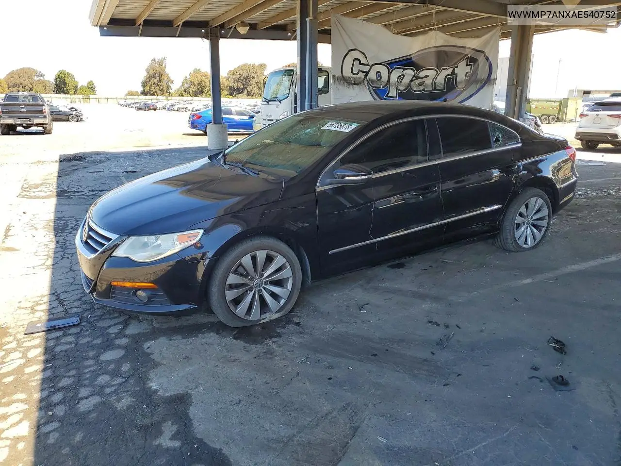 2010 Volkswagen Cc Sport VIN: WVWMP7ANXAE540752 Lot: 56735876