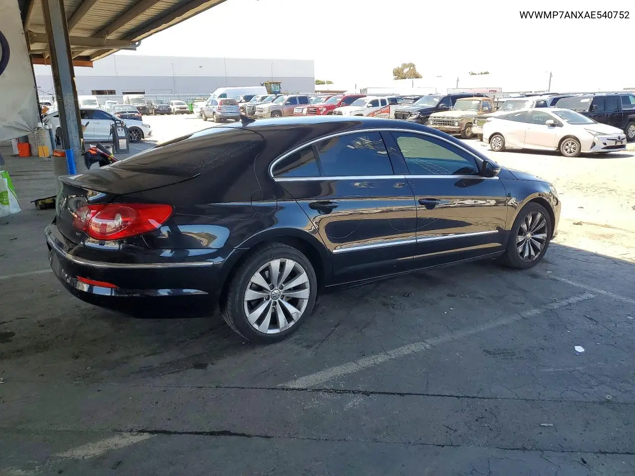 2010 Volkswagen Cc Sport VIN: WVWMP7ANXAE540752 Lot: 56735876