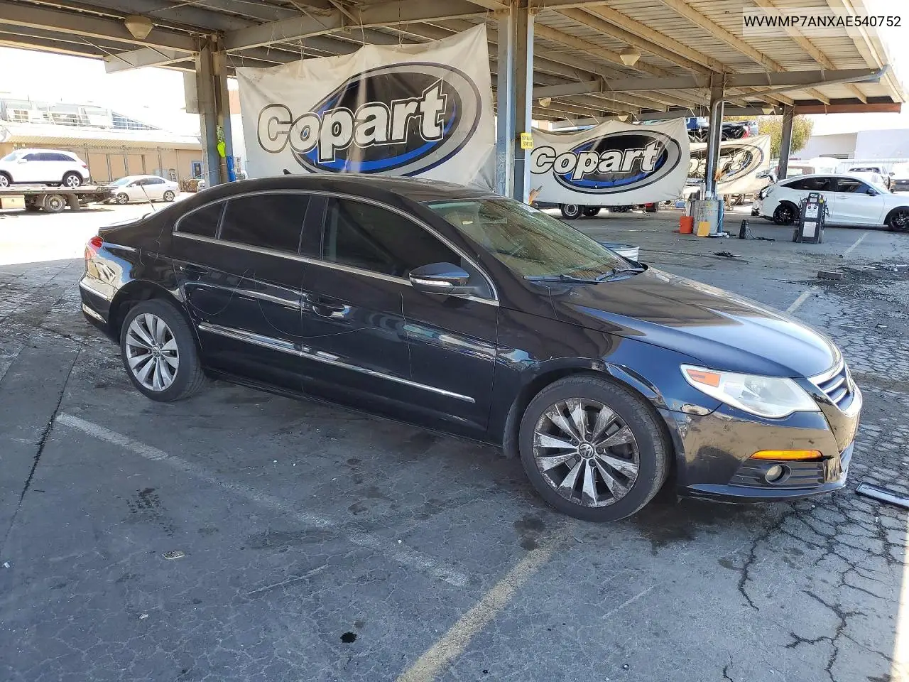 2010 Volkswagen Cc Sport VIN: WVWMP7ANXAE540752 Lot: 56735876