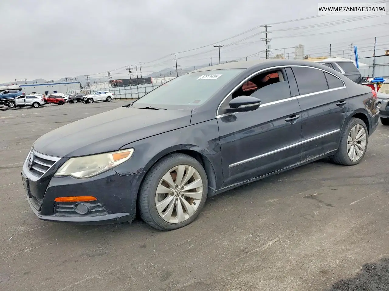2010 Volkswagen Cc Sport VIN: WVWMP7AN8AE536196 Lot: 57811936