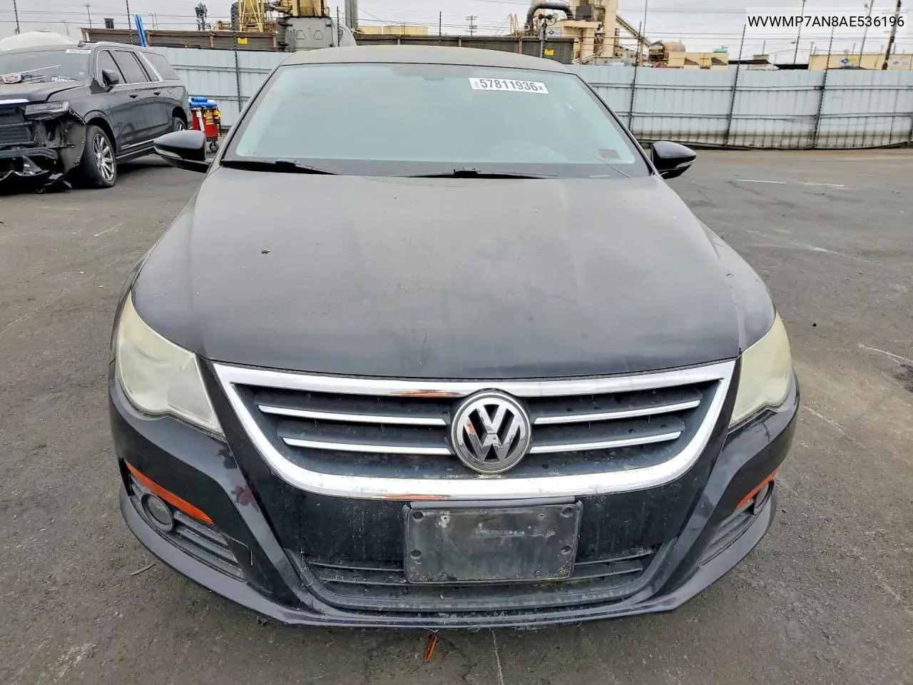 2010 Volkswagen Cc Sport VIN: WVWMP7AN8AE536196 Lot: 57811936