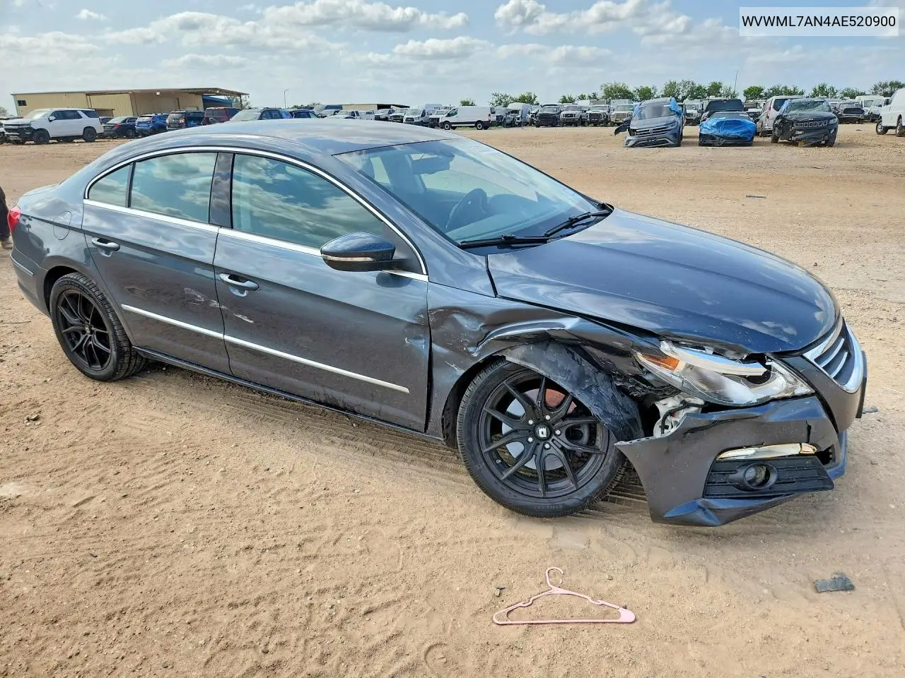 2010 Volkswagen Cc Sport VIN: WVWML7AN4AE520900 Lot: 58828246