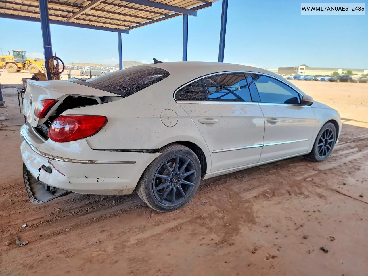 2010 Volkswagen Cc Sport VIN: WVWML7AN0AE512485 Lot: 59384356