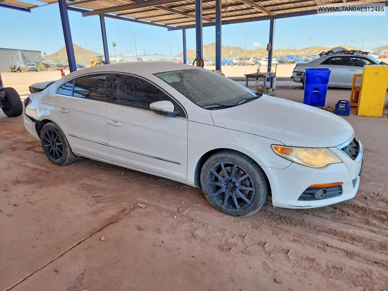 2010 Volkswagen Cc Sport VIN: WVWML7AN0AE512485 Lot: 59384356