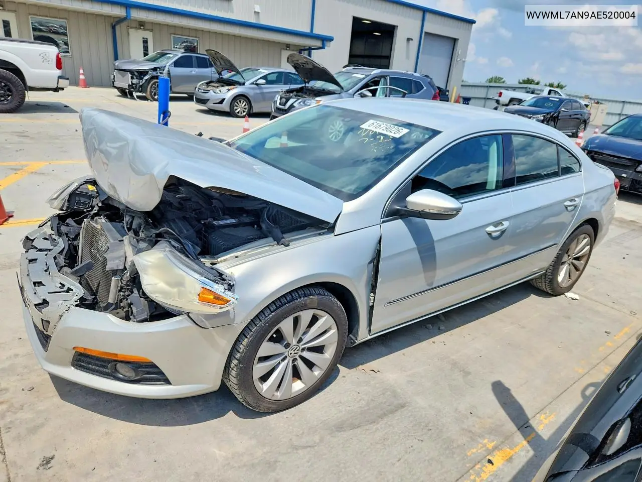 2010 Volkswagen Cc Sport VIN: WVWML7AN9AE520004 Lot: 61679026